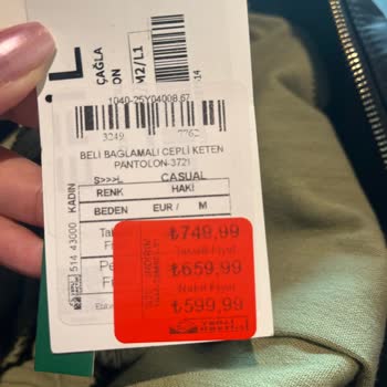 Etiket Fiyatı İle Ödenen Tutar Arasındaki Fark İade Edilmedi