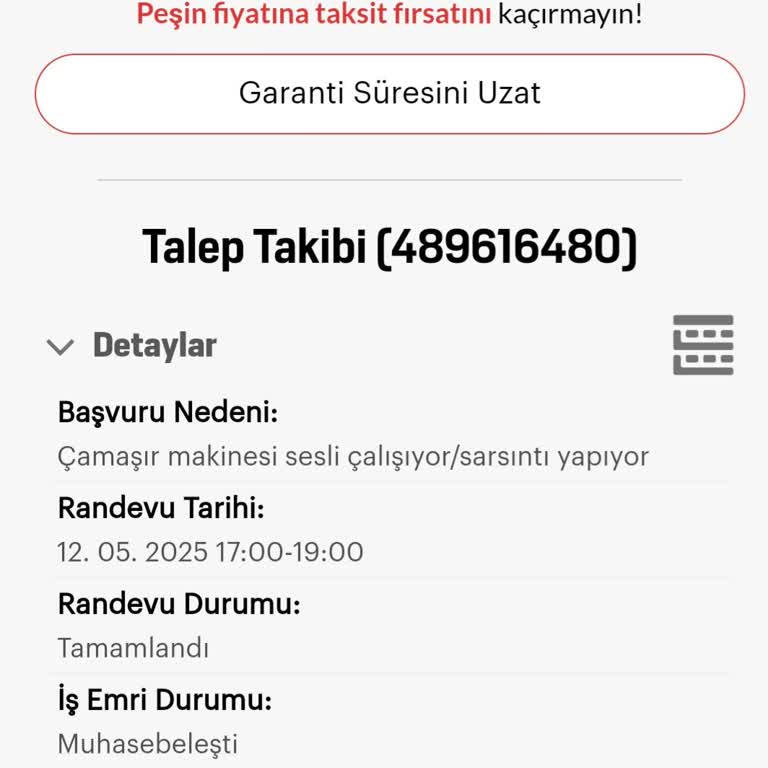 5 Haftadır Çamaşır Makinesi Sorunu Çözülemiyor