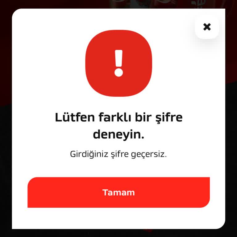 Nescafe Xpress Kampanya Şifresi Sürekli Geçersiz Hatası Veriyor