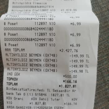 Boyner'de Kampanya Fiyatı İle Kasa Fiyatı Arasında Tutarsızlık Yaşadım