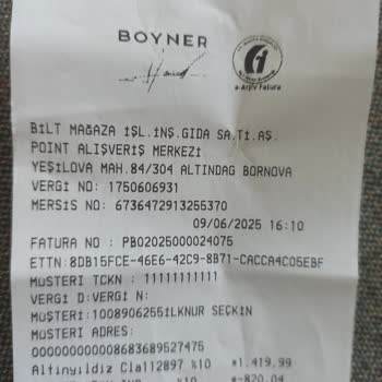 Boyner'de Kampanya Fiyatı İle Kasa Fiyatı Arasında Tutarsızlık Yaşadım