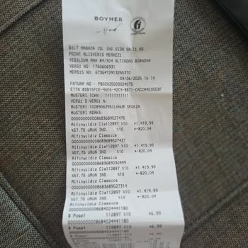 Boyner'de Kampanya Fiyatı İle Kasa Fiyatı Arasında Tutarsızlık Yaşadım