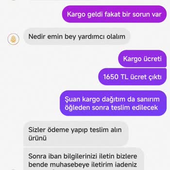 Ücretsiz Kargo Sözüne Rağmen Yüksek Kargo Ücreti Ve İletişimsizlik