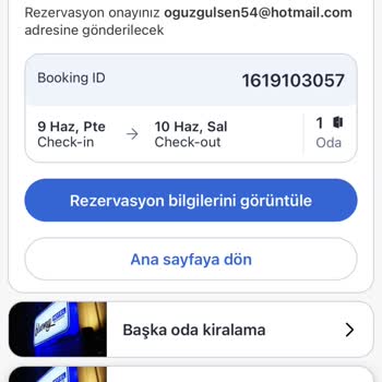 Rezervasyonum Kabul Edilmedi, Para İadesi Yapılmadı