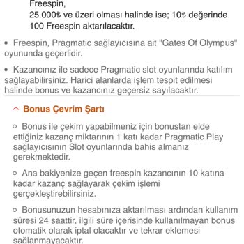 Bonus Kuralları Değiştirildi Bakiyem Silindi