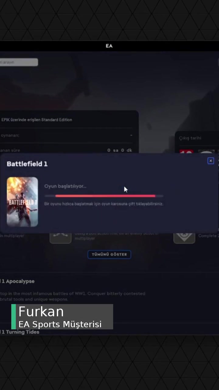 Ea Sports Oyunu Açılmıyor! videonun kapak resmi