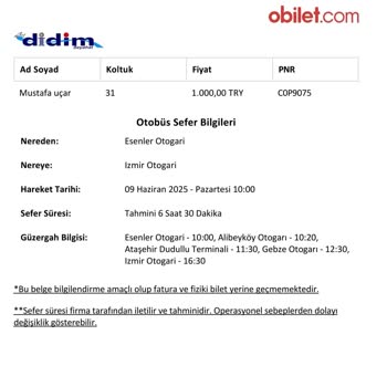 Didim Turizm Yolcuya Sahip Çıkmadı, Yolda Bırakıldım