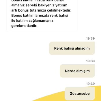 Kazandığım Bonusun Kurallara Rağmen Ödenmemesi