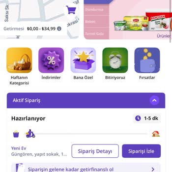 Sipariş Süresi Bilgisi Yanıltıcı, Teslimat Gecikti Ve Zamanlamam Bozuldu