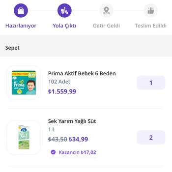 Getir Siparişim Saatlerce Gecikti, Muhatap Bulamadım