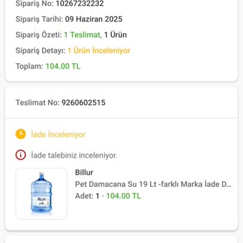 Teslim Edilmeyen Sipariş Ve Geciken İade Süreci