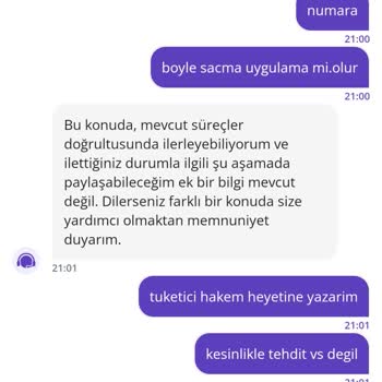 Siparişi Onaylamadan İşleme Alan Uygulama Mağduriyeti