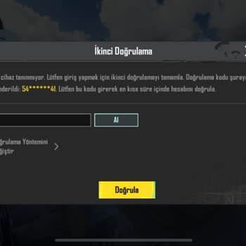 Çift Doğrulama Kodu Gelmiyor, Hesabıma Giremiyorum