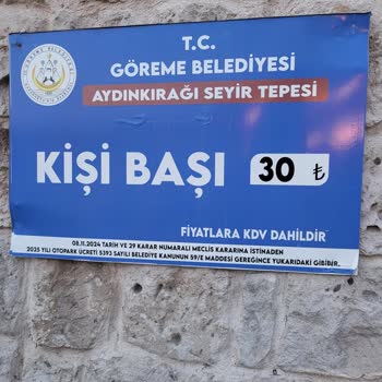 Seyir Tepesinde Yaya Girişine Haksız Ücret Talebi