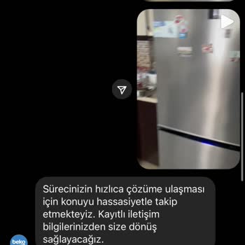 Beko Buzdolabında Kronik Arıza Ve Yetersiz Servis Desteği