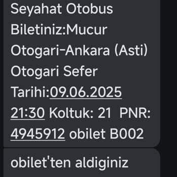 Yanlış Otogar Bilgisi Nedeniyle İşime Geç Kaldım Ve Mağdur Oldum