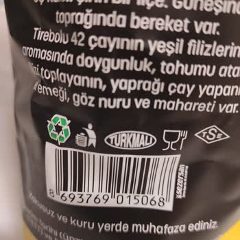 Aldığım Çayda Bozuk Ve Küflü Tat Sorunu Yaşadım