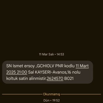 Otobüs Terminale Girmeden Yol Ortasında İndirildim