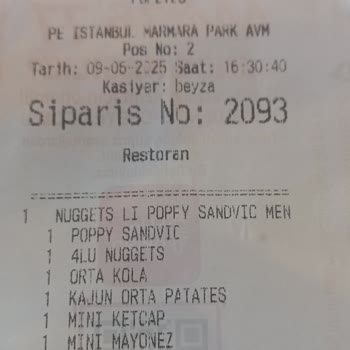 Siparişimizde Pişmemiş Patates, Soğuk Hamburger Ve Hijyen Sorunu Yaşadık