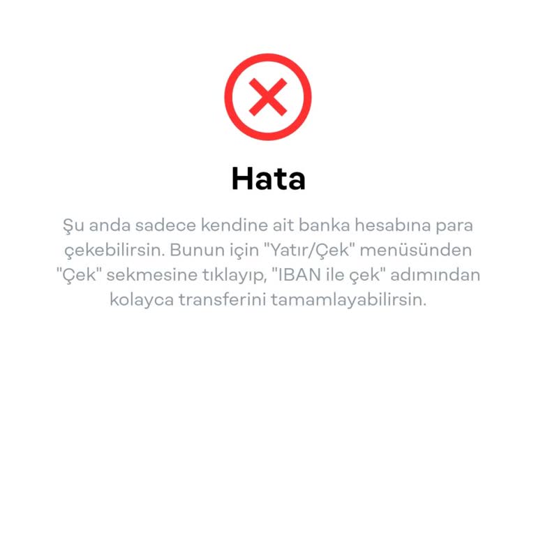 Papara Para Transferi Sırasında Sürekli Hata Alıyorum Çözüm Bekliyorum