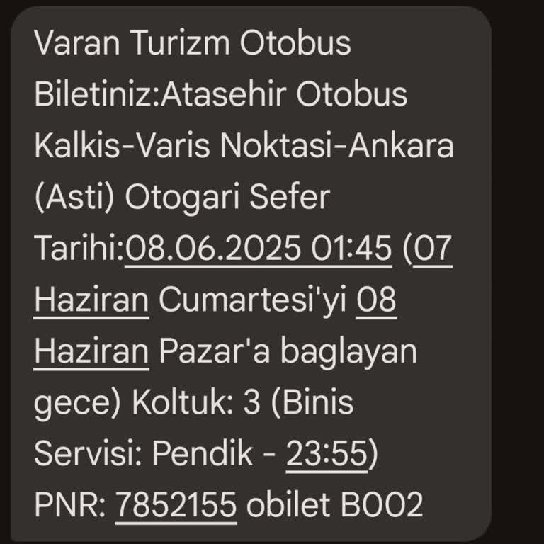 Şoförün Sigara İçmesi Ve Personel Davranışları Yolculuğu Kabusa Çevirdi