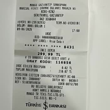 Mango Mağazasında İade Reddi Ve Saygısız Yönetici Mağduriyeti