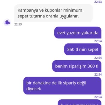 Getir Kampanya Kuponu Çalışmadı Ve Destek Yardımcı Olmadı