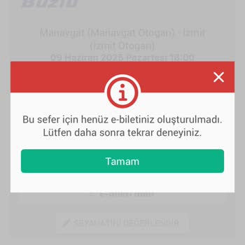 Satın Aldığım Otobüs Yerine Farklı Araç Ve Koltuk Düzeniyle Mağduriyet