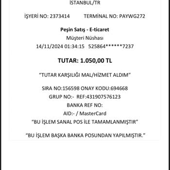 Ödenen Ürünün Gönderilmemesi Ve Eksik Teslimat