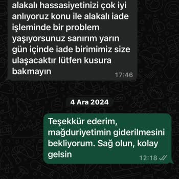 Ödenen Ürünün Gönderilmemesi Ve Eksik Teslimat