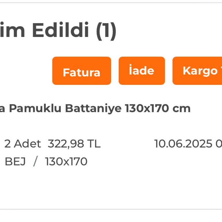 Sipariş Edilen Ürünler Teslim Edilmedi Ve İade Sorunu Yaşıyorum