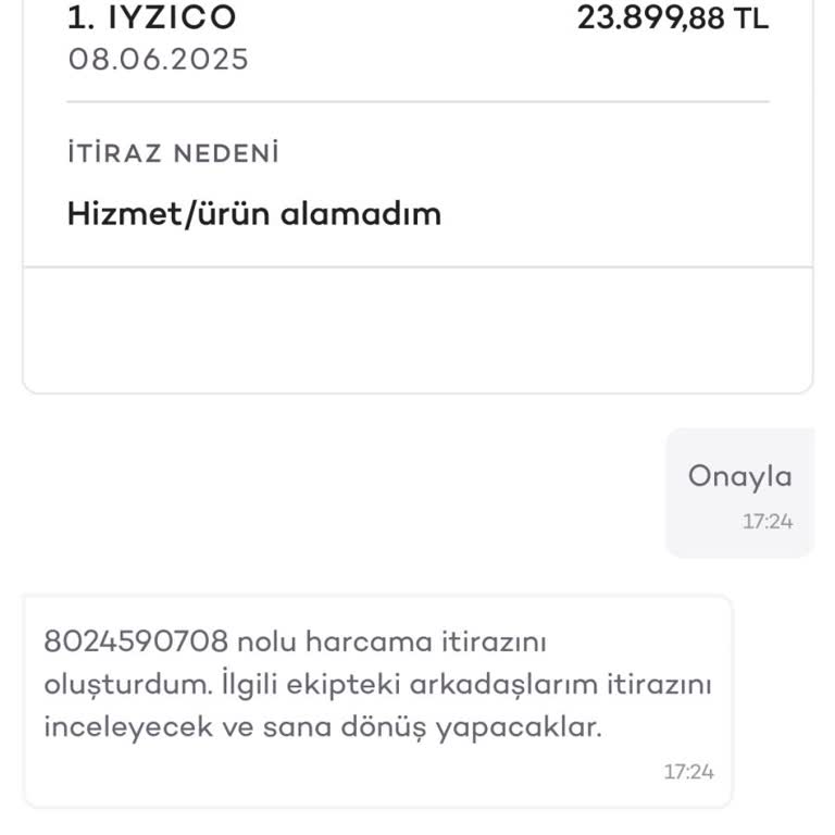 Kopya Uygulama Üzerinden Yapılan Cihaz Alımı Sonrası Mağduriyet
