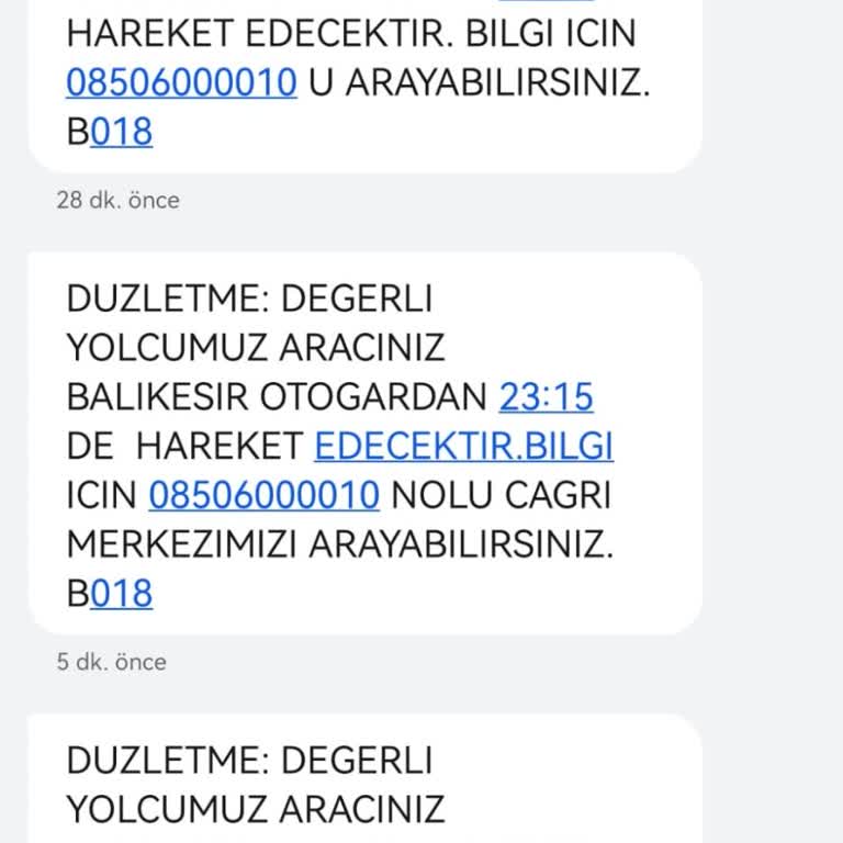 Balıkesir-İzmir Seferinde Sürekli Gecikme Ve İletişim Sorunu