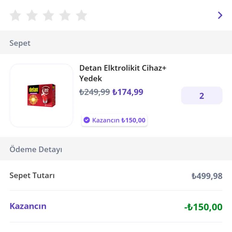 Getir'den Aldığım Sivrisinek Savar Bozuk Çıktı, Ürün Toplatılsın
