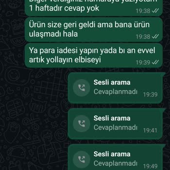 Yanlış Ürün, Cevapsız Mesajlar: Param Da Elbisem De Yok