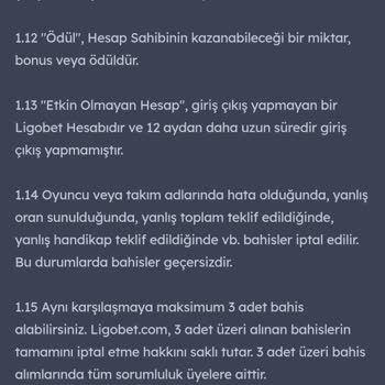 Ligobet Kazancımı Haksız Gerekçelerle İptal Etti