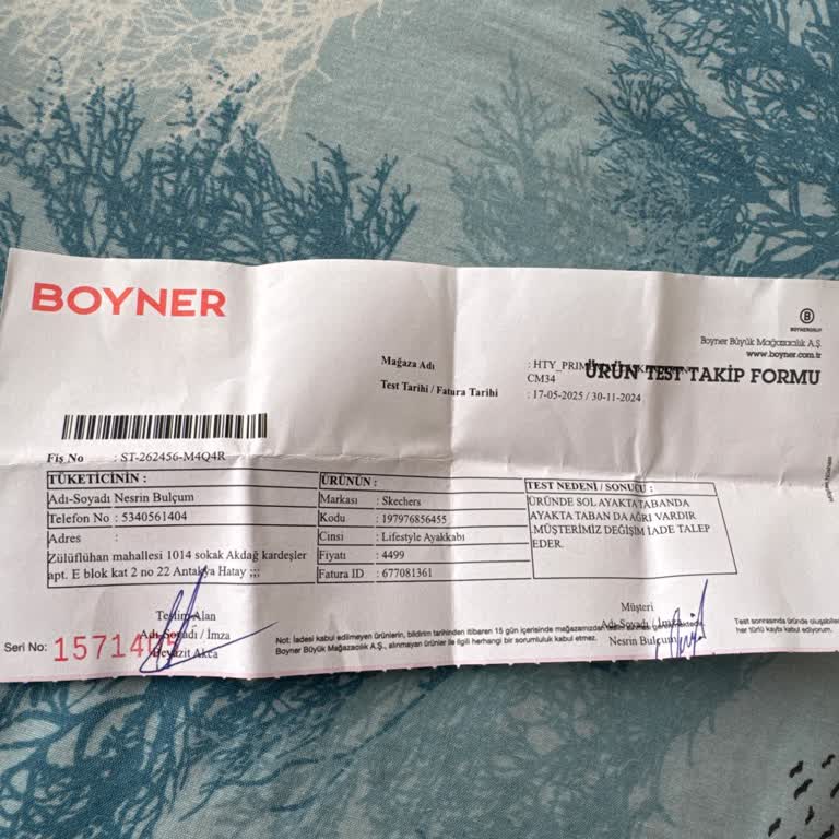 Skechers Ayakkabıda Taban Sorunu Ve İade Reddi