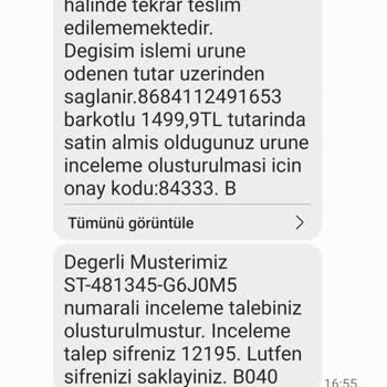 İade Ücretimin Gecikmesi Ve İletişim Sorunu