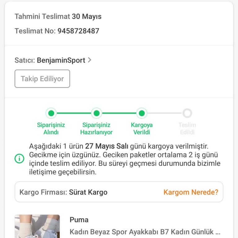 Siparişim Kayıp Trendyol Destek Vermiyor Mağdurum