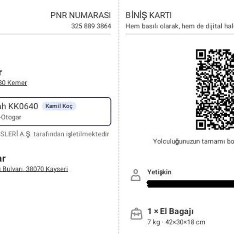 Kamil Koç İle Kayseri Yolculuğum Yarıda Kaldı, Mağdur Edildim