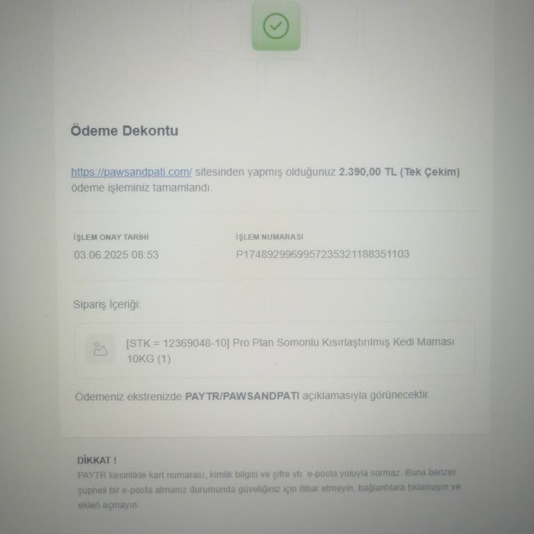 Aldığım Kedi Maması Ne Kedilerim Ne De Sokak Kedileri Tarafından Yenmedi