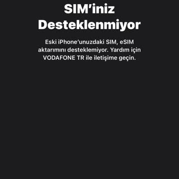 E-Sim Transfer Sorunu Ve Yetersiz Dijital Destek Nedeniyle Mağduriyet