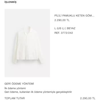 Zara'dan Yaptığım İade 20 Gündür Sonuçlanmadı