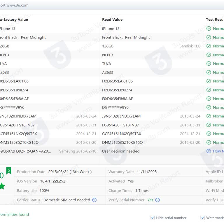 Yetkili Serviste İphone Tamirinde Şüpheli Parça Değişimi