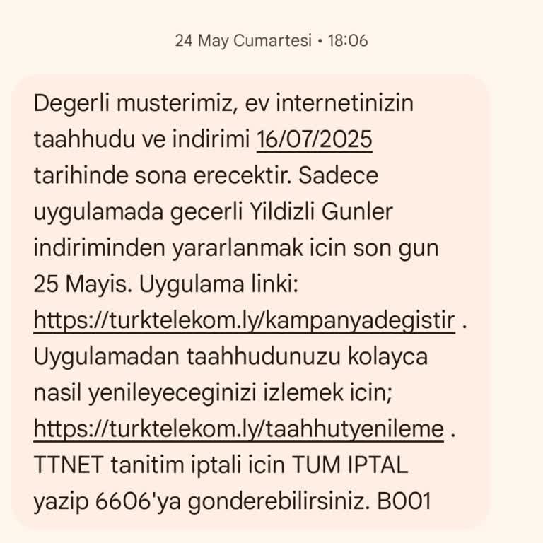 Bilgim Dışında Taahhüt Uzatıldı, Kullanmadığım İnternet İçin Fatura Kesiliyor
