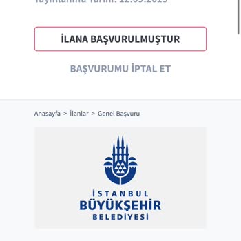 İBB İş Başvurularımda Hiç Değerlendirilmemek Moralimi Bozuyor