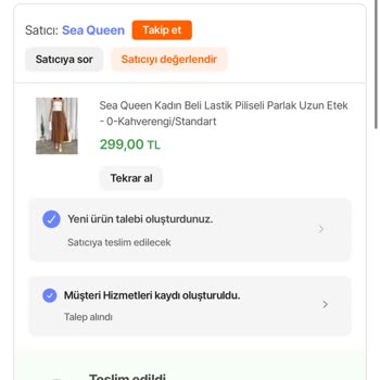 Yanlış Ürün Ve İade Sürecinde Yaşanan İlgisizlik Mağduriyetim