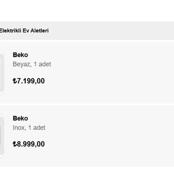 Beko Mağazasından Değişim Talebimize Olumsuz Yanıt