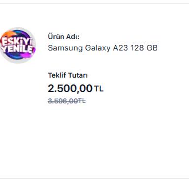 Hepsiburada Eskiyi Yenile Kampanyasında Teklif Düşürülmesi Ve Ek Ödeme Mağduriyeti