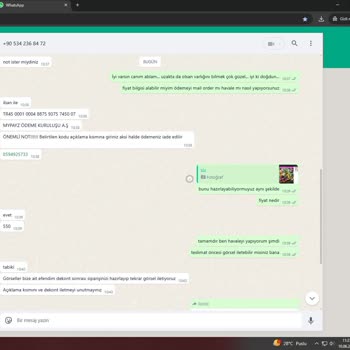 Sipariş Sonrası İletişim Kesildi, Ücret İadem Yapılmadı
